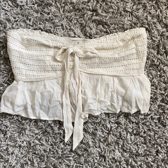 Lacy tube top/crop top - Picture 1 of 3